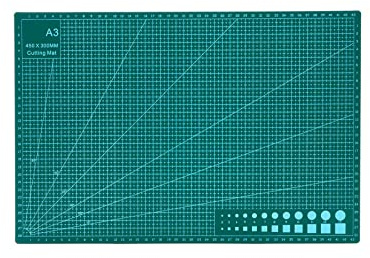 Innoteck A3 Self Healing Cutting Mat Double Sided Green