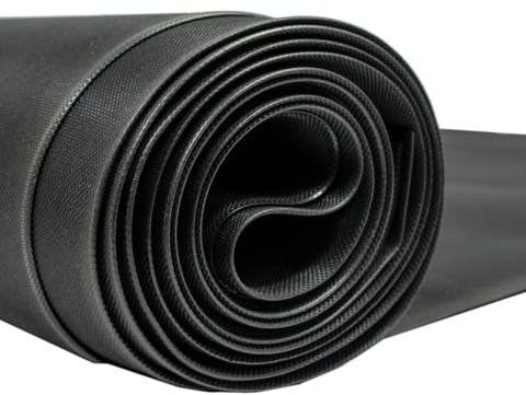Skyguard Rubber Roofing Sheet for Flat Roofs - Longer Lasting Alternative to Roofing Felt for Sheds - Black Rubber Roofing Membrane No Talc (5m x 6m)