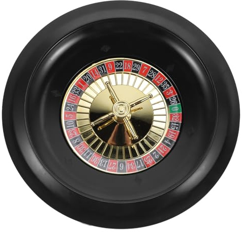 LABRIMP Ruleta de Vasos de Plástico Reutilizable Rueda Giratoria de Póquer para Fiesta, Diseño Único y Fácil de Transportar para Adultos