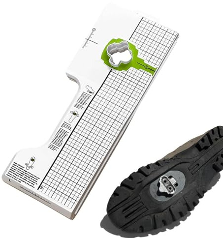 Genérico Verktyg för justering av spjälor pedaler - Justering av SPD-cykelskor EO | Ergonomiska justerare Byte | Tillbehör Cykling Road Mountain PP 11 x 29 cm/138 g för att säkra dem fast