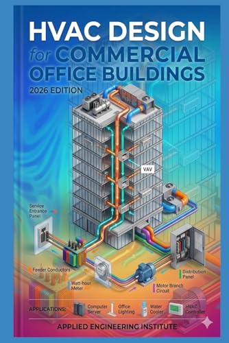 HVAC DESIGN MANUAL FOR COMMERCIAL OFFICE BUILDINGS: A Practical Guide for HVAC Engineers Design Principles, System Selection, Equipment Sizing, and Best Practices