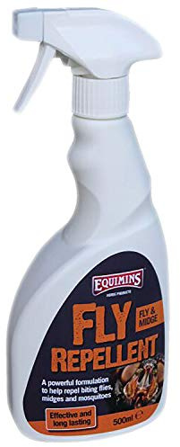Equimins EQS0140 Fly Repellent Spray - Clear, 500 ml