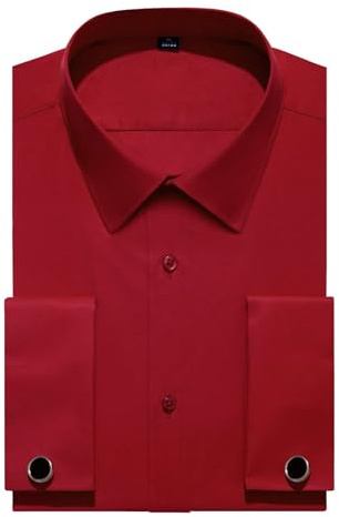 Alimens & Gentle Men's Button Down Regular Fit Long Sleeve Plaid Flannel Casual Shirts
