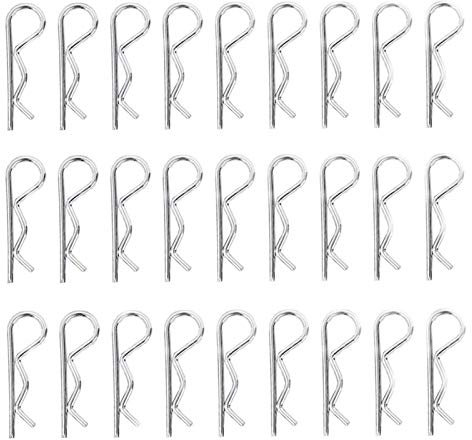 Splinte Edelstahl Splint Set Federstecker Set R Splint Traktor Stiftklemme Federsplinte Edelstahl Federstecker Federsplinte-Sortiment Splinte R Clips（150 Stück）