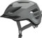 ABUS Stadthelm Pedelec 2.0 - Fahrradhelm mit Rücklicht und Regenhaube - für den Stadtverkehr - Damen Herren - Grau, Größe S, Grau (race grey), S (51-55 cm)