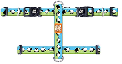 Max & Molly - H-Geschirr - Black Sheep/M