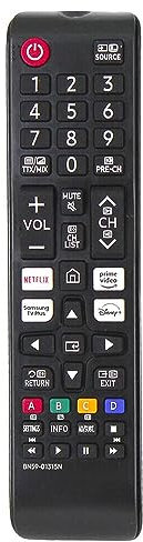 Davilis® Telecomando Universale Samsung per Smart TV LCD QLED LED HDTV 3D 4K Compatibile solo con tutti i Televisori Originali Samsung - con tasti App scelta Rapida - Non Serve Programmazione