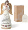 Storieme Sympathy Gift Loss of Mum - 7.3 Guardian Angel Figurine for Remembrance Memorial Condolences Breavement Presents