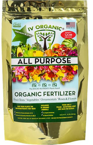 IV Organic All Purpose | Premium Blend Fertilizer (4 lbs)