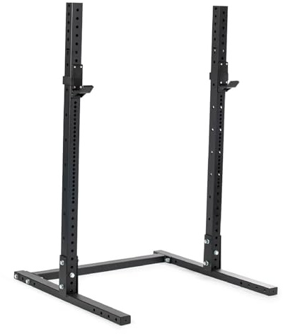Titan Fitness X-3 Series 72-inch Squat Stand, 1,000 LB Capacity, Short Squat Rack with Reinforced J-Hooks
