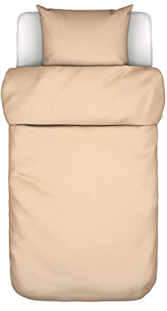Marc O'Polo Senja Bettwäsche aus Renforce 135x200 / 80x80 cm Soft Sand