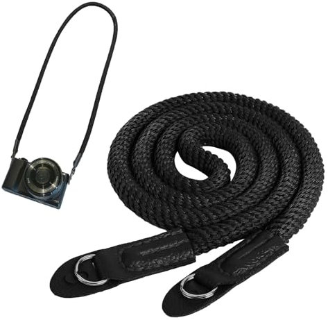 Pennle Correa Ajustable Alpinismo de Hombro para Cámara y Videocámara, Duradero Cinturón Suave de Nylon para Hombro y Cuello, Correa Universal de Liberación Rápida para el Cuello