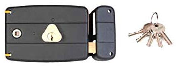 Serrure Monopoint KLOSE besser en Applique à Fouillot Horizontale 140x92mm - (Similaire JPM CISA....) 3 clés - 50mm - Droite