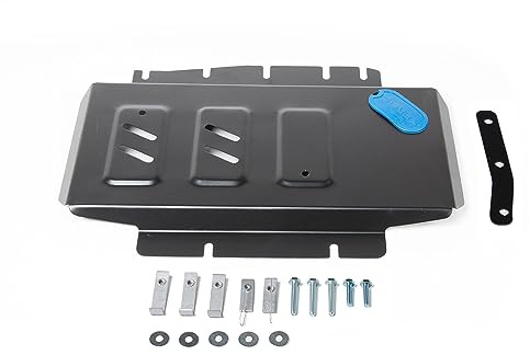 OMAC Unterfahrschutz Motorschutz Getriebeschutz kompatibel mit Nissan Navara D23 NP300 2.5D/ 2.3D 2015-2023 Einbausatz