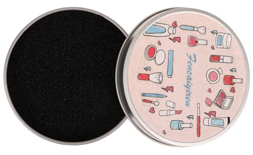 Beaupretty 4 Pack Makeup Brush Cleaning Sponges Women's Cosmetics Brush Cleaner Portable Rinsing Box Makeup Supplies