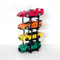 The Good Idea | 4 Vehicles Display Stand for Lego Speed Champions Cars - Stylish Organizer with Infinite Expansion - No tools setup - Organization for Brick Cars and Formula 1 Garage Desk Shelves