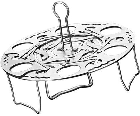 YHAILI 304Stainless Steel Espandibile Steamer Rack Pieghevole Regolabile Vapore Inserto Adatto per Varie Requisiti di Cottura