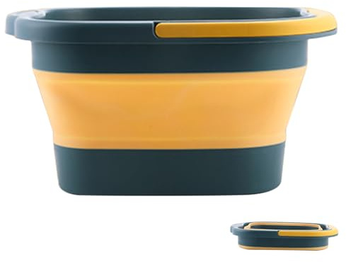 Secchio pieghevole per spa del piede, vasca da bagno per piedi, secchio per massaggio spa, secchiello lenitivo portatile per pedicure per mamma, uomini, moglie