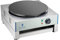 Royal Catering RCEC-3000-E Crepes Maker Crepeseisen (Ø 40 cm, 3.000 W, Gusseisen mit Emaillebeschichtung, Edelstahl, herausziehbares Fach + Teigverteiler)