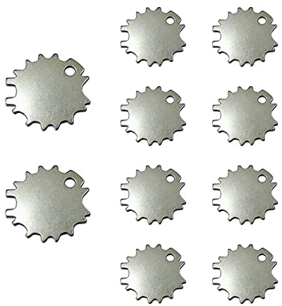 10 Pcs Scissors Tension Adjuster Universal Tension Key Professional Shears Adjust Tightening Tension Key for Scissors and ShearsUniversal Screw Key Tool