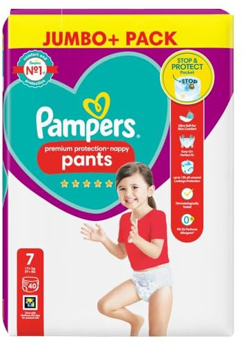 Pampers Premium Protection Nappy Pants S7x40