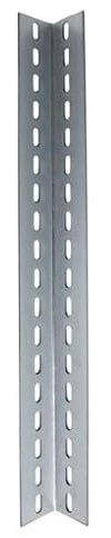 qpool24 Winkelprofil 40x40x2 mm (HxBxT), 2000 mm, verzinkt, schraubbar