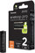 eneloop pro, AA/Mignon NI-MH Akku, 2er-Pack, Kapazität mit min. 2500 mAh, Ready-to-Use NI-MH Akkus, bis zu 500 Mal wiederaufladbar, plastikfreier Verpackung, pro, schwarz