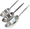 ELO 9903550 Lot de 3 poêles à frire inox 24 cm 28 cm et 32 cm, 2 poêles inox, poêle à frire inox, poêle de cuisine inox, Acier inoxydable, 24 cm 28 cm et 32 cm