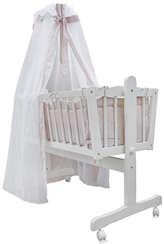 VitaliSpa Babybett, Weiß, 102.5 x 140 cm