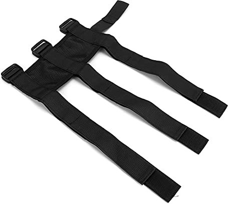 Cinturón de Extintor de Incendios, Correa Ajustable de Fijación para Extintor de Incendios de Coche para Poliéster Oxford, Negro (Black)