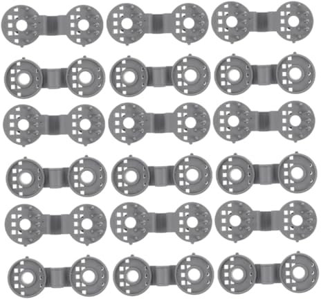 iplusmile 30pièces Clips De Fixation pour Tissu Pince Réutilisable pour Bâche De Jardin Solaire pour Et Filets Agricoles