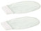 TOGEVAL 2pcs Exfoliating Bath Mitts Silk Body Scrubber for Shower Spa Deep Cleansing Smooth Skin