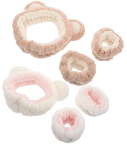 Beaupretty Bandeau de Maquillage Soin du Visage pour Bain Bandeau Doux pour Visage pour Fille