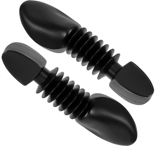 HEALEEP Embauchoirs à Ressort pour Hommes 40-46, Lot de 2, Embauchoirs Réglables en Plastique Léger, Outil de Support et Formage de Chaussures pour Pieds Larges, Entretien et Maintien