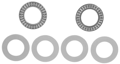 PAMINGONO 2Set Pushkraft Nålvals med Stålbrickor för Fordon Robotar och Industrimaskiner Innerdiameter Ytterdiameter Precision för Maskinverktyg och Verktygskomponenter