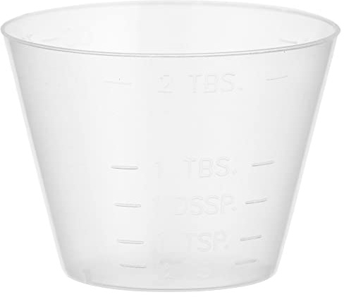 McKesson Medicine Cups, Disposable 1 oz / 30 ml [5000 Count] Plastic, Small, Mixing, Measuring, Resin, Epoxy, Translucent