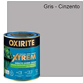 Xylazel - Pintura metal oxirite xtrem 750ml gris