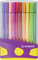 STABILO - Premium-Filzstift - Pen 68 ColorParade in lila - 20er Tischset - mit 20 verschiedenen Farben