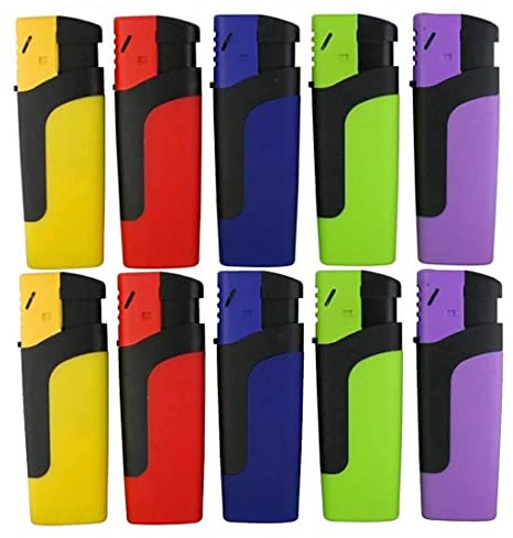 HND Briquet Tempête électronique Turbo Zorr Rubber Serie par 10