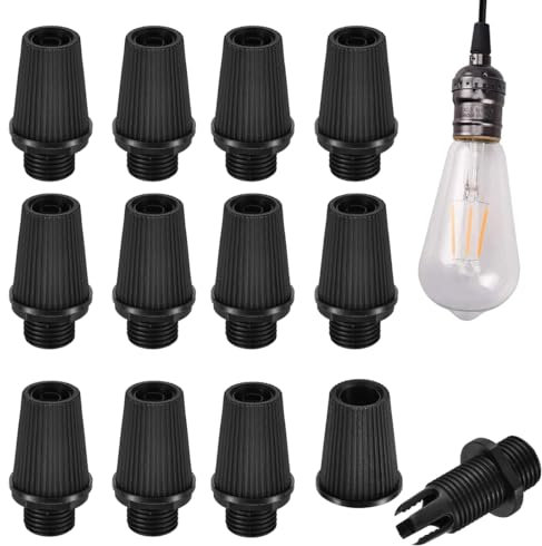 XURJUMI Serre-Câble, Bloque-Câble En Plastique ; Pour Câble Électrique En Tissu/Textile. Lot De 20 Pièces (Noir)