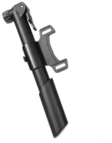 Besshepplo Bomba de Bicicleta portátil Alta presión de 80 PSI, Varilla de Aire telescópica, diseño Ligero de 90 g, Bomba de Aire de Mano compacta con Soporte de instalación