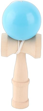 Kendama en Bois, Jouet Kendama en Bois de qualité supérieure, Kendama Portable en Bois, améliore la Coordination œil-Main grâce à sa Ficelle, idéal pour l'intérieur et l'extérieur. Vert.