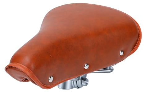 RiToEasysports Cykelsadelkudde Vintage | Ergonomisk bekväm, stötdämpande, tjock bred mjuk, regntät, för bergs elvikcykel