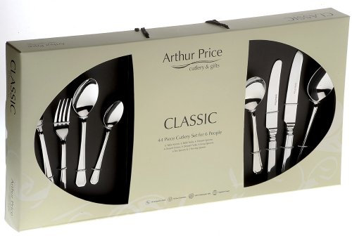 Arthur Price Classic Grecian 44 Piece Cutlery Gift Box