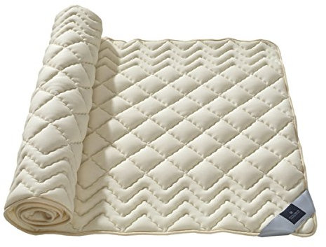 billerbeck Topper MULTIMIND - 90 x 190 cm - Matratzentopper mit Schafschurwolle - atmungsaktiver Matratzenschoner für Matratze und Boxspringbett