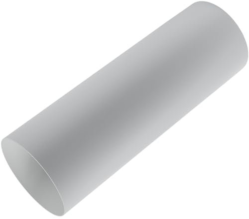 Vent Systems Tuyau de ventilation rond Ø 100 mm – 0,3 m de long – pour raccordement d'égouts, conduit d'évacuation ou canal d'alimentation, système de chauffage et de ventilation de refroidissement.