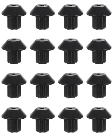 HOMSFOU 48 Pieds En Caoutchouc Pour Grille De Cuisinière À Gaz Compatible Wb2K101 Remplacement Des Pieds De Grille Protection Antirayure Et Stabilisation De La Plaque De Cuisson