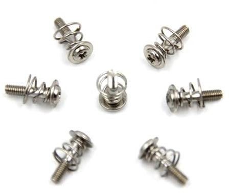 Fläktskruvar. PC-fläktskruvar 30st M2,5x12,7mm korsskruv med bricka fjäder Grafikkorts kylare