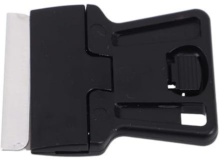 Garneck Strumento Per Pellicole Per Auto Strumento Spatola in Vinile Raschietto Per La Pulizia Dei Vetri Delle Finestre Raschietto Per Finestre Per Pulire Le Plastica Black