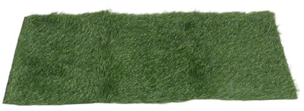 Operitacx Cojín Antigoteo Extraíble para Aire Acondicionado 0,4 M Ancho X 5 Cm Grosor, Alfombrilla de Césped Artificial Verde para Aislamiento Acústico y Protección contra Lluvia en Toldos